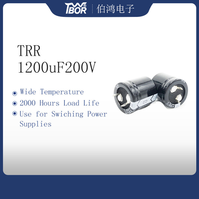 संधारित्र 1200UF200V 30X50MM में 2000 घंटे का लंबा जीवन स्नैप