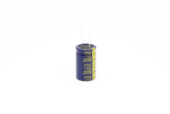 100uF500V एलईडी लाइट कैपेसिटर 22x35mm