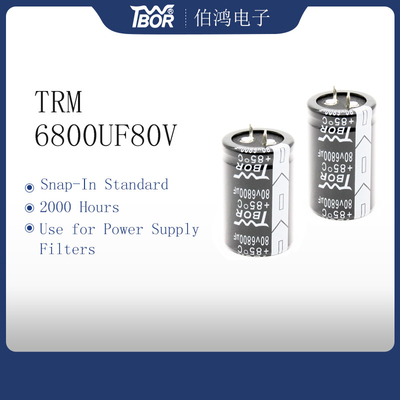 इन्वर्टर कैपेसिटर 30x45mm धमाका सबूत में TRM 6800uf 80v स्नैप: