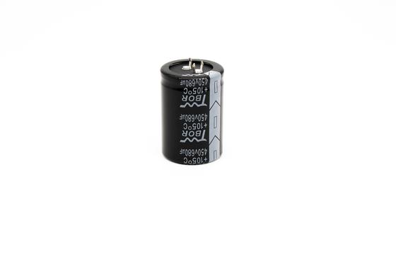 इलेक्ट्रोलाइटिक कैपेसिटर 35x50mm . में 680uf450v स्नैप