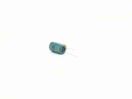 उच्च आवृत्ति 100uF 80V एल्यूमिनियम इलेक्ट्रोलाइटिक संधारित्र 10X20mm 5000 घंटे