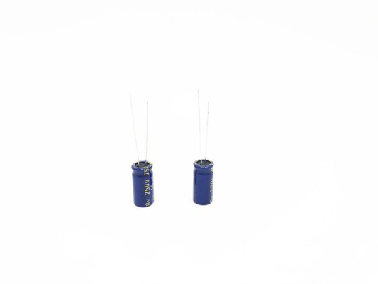 10UF 250V 8x16mm रेडियल इलेक्ट्रोलाइटिक कैपेसिटर 20% सहिष्णुता