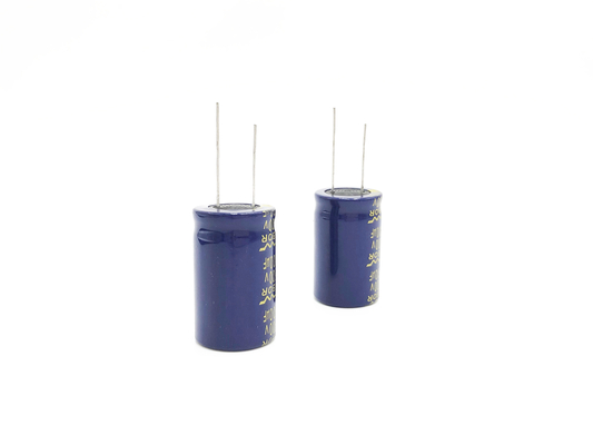 22X35mm 100UF 500V इलेक्ट्रोलाइटिक कैपेसिटर वाइड टेम्परेचर कैपेसिटर LED लाइट
