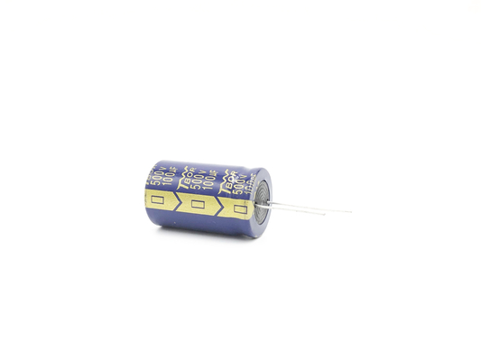 22X35mm 100UF 500V इलेक्ट्रोलाइटिक कैपेसिटर वाइड टेम्परेचर कैपेसिटर LED लाइट