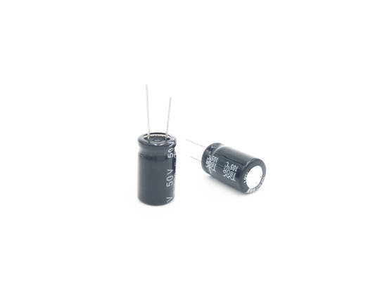 SMR 220UF 50V रेडियल एल्युमिनियम इलेक्ट्रोलाइटिक कैपेसिटर 10X17MM