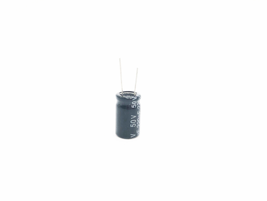 SMR 220UF 50V रेडियल एल्युमिनियम इलेक्ट्रोलाइटिक कैपेसिटर 10X17MM