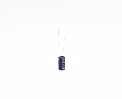 1UF400V 6.3X12MM रेडियल एल्यूमिनियम इलेक्ट्रोलाइटिक कैपेसिटर वाइड तापमान:
