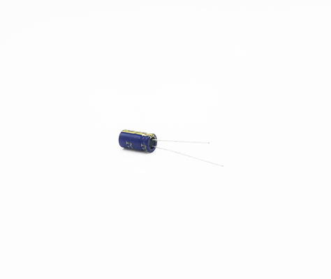 1UF400V 6.3X12MM रेडियल एल्यूमिनियम इलेक्ट्रोलाइटिक कैपेसिटर वाइड तापमान: