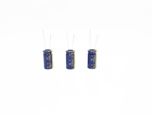 TW BOR 13X30mm रेडियल एल्युमिनियम कैपेसिटर 4700UF16V हाई कैपेसिटेंस: