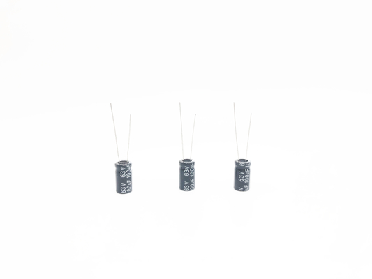 एल्यूमिनियम इलेक्ट्रोलाइटिक कैपेसिटर 100UF63V 8X14mm