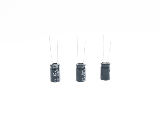 220UF50V 10X17mm लघु संधारित्र रेडियल प्रकार