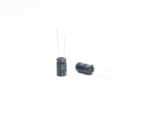 220UF50V 10X17mm लघु संधारित्र रेडियल प्रकार