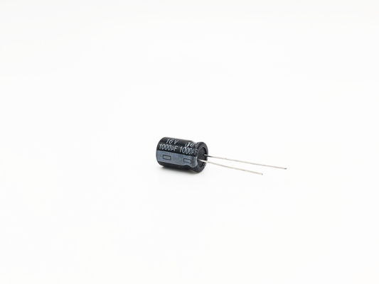 उच्च तापमान सर्किट लघु संधारित्र 1000UF16V 10X16mm