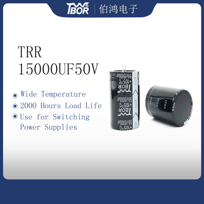 बिजली की आपूर्ति स्विच करने के लिए संधारित्र 35X50MM में 15000UF50V स्नैप