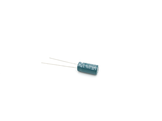 ISO9001 8X16MM रेडियल एल्युमिनियम इलेक्ट्रोलाइटिक कैपेसिटर 10UF200V