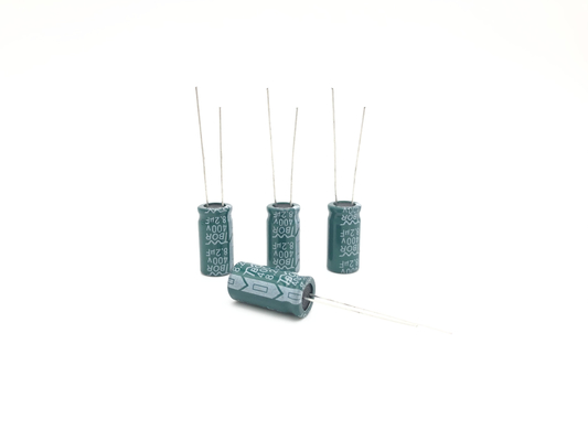8.2UF 400V हाई रिपल करंट इलेक्ट्रोलाइटिक कैपेसिटर 13X20mm