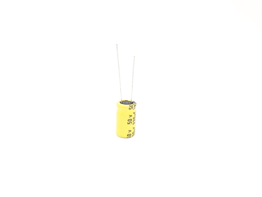 13X20MM 130C उच्च तापमान इलेक्ट्रोलाइटिक कैपेसिटर 330UF 50V