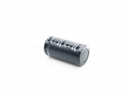 22X25mm 220uF 200V रेडियल इलेक्ट्रोलाइटिक कैपेसिटर 2000 घंटे लोड लाइफ
