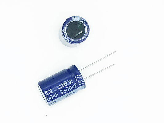 13x30mm उच्च आवृत्ति इलेक्ट्रोलाइटिक संधारित्र 3300uf 16v संधारित्र