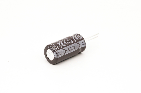 5.6uF 400v रेडियल इलेक्ट्रोलाइटिक कैपेसिटर 10x16mm हाई रिपल करंट