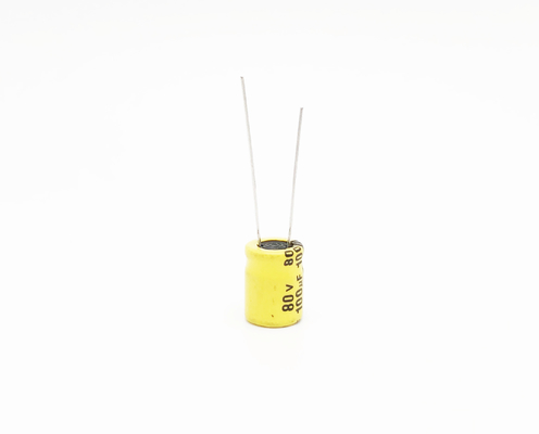 रेडियल लीड इलेक्ट्रोलाइटिक एलईडी लाइट कैपेसिटर 100UF80V 10x13mm