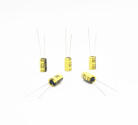 56UF35V श्रीमती इलेक्ट्रोलाइटिक कैपेसिटर 6.3x11mm उच्च तापमान इलेक्ट्रोलाइटिक कैपेसिटर