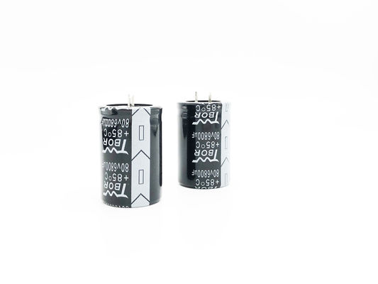 यूपीएस संधारित्र में 2000 घंटे का स्नैप 35x50mm 6800uf 80v संधारित्र