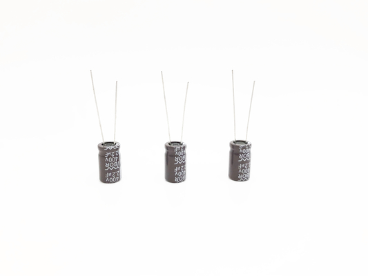 2.2UF400V हाई वोल्टेज इलेक्ट्रोलाइटिक कैपेसिटर 8X12mm हाई रिपल करंट कैपेसिटर