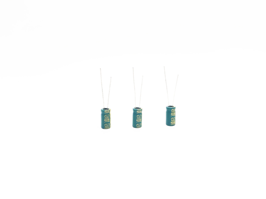 एलईडी लाइट के लिए 8x12MM 4.7UF250V कम ESR इलेक्ट्रोलाइटिक कैपेसिटर